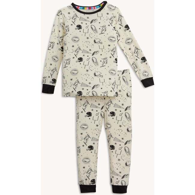 Natural Game Day Modal L/S Pj
