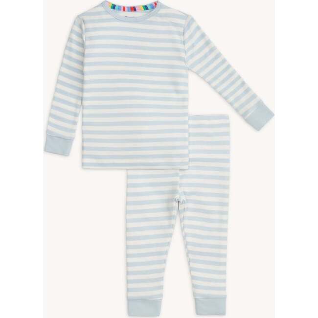 Blue Stripe Organic Cotton L/S Pj