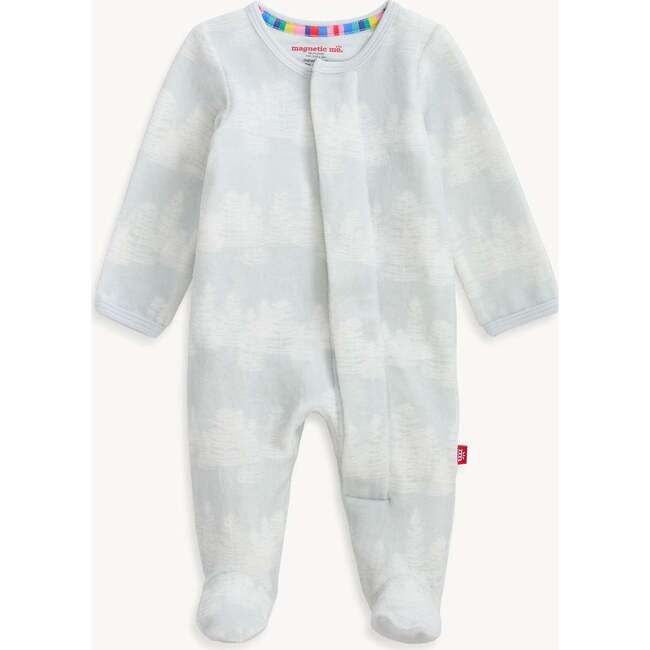 Birch Trees Velour Footie