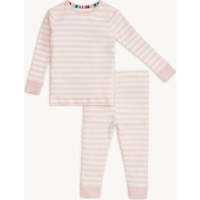 Pink Stripe Organic Cotton L/S Pj