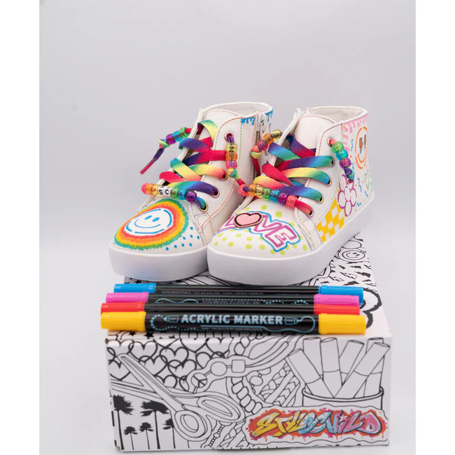 Custom Kicks Box, High Top - Sneakers - 3