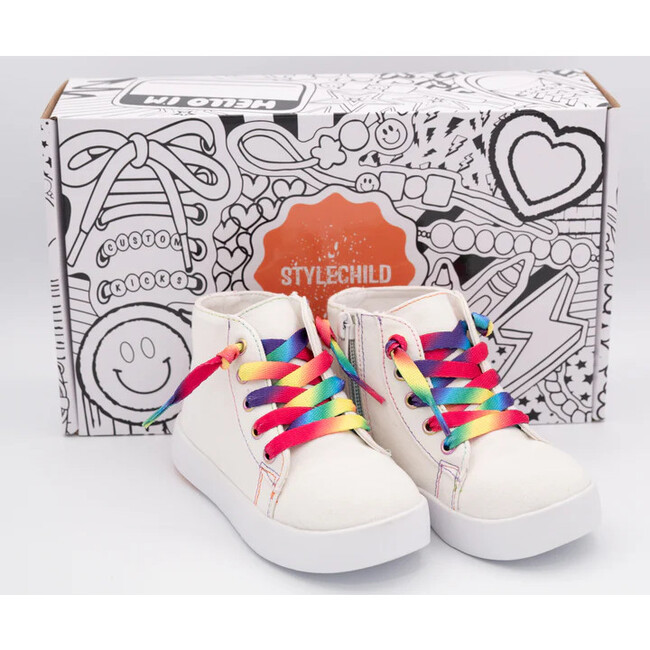 Custom Kicks Box, High Top - Sneakers - 4