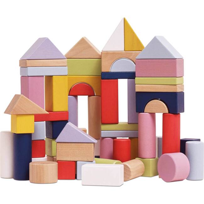 Building Blocks & Bag,  60 pieces