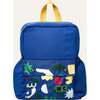 Recycled Backpack, Blue - Backpacks - 1 - thumbnail