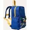 Recycled Backpack, Blue - Backpacks - 2