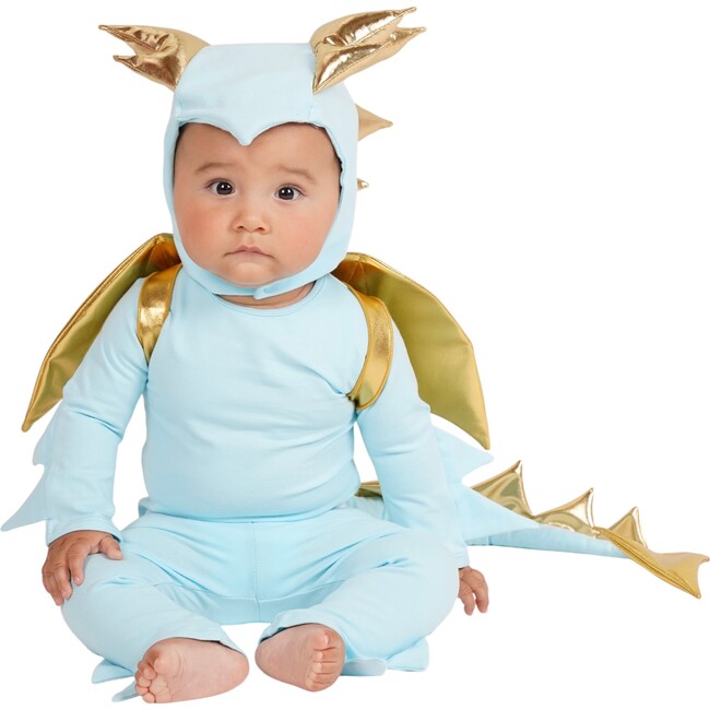 Sky Blue Dragon Costume