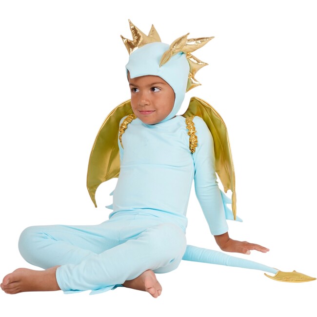 Sky Blue Dragon Costume - Costumes - 7
