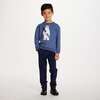 Kids Sweater & Twill Jogger Set, Navy Polar Bear - Mixed Apparel Set - 2