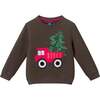 Kids Sweater & Twill Jogger Set, Holiday Truck - Mixed Apparel Set - 4