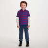 Kids Two-Fer Waffle Polo, Rugby Striped - T-Shirts - 3