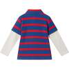 Kids Two-Fer Waffle Polo, Rugby Striped - T-Shirts - 5