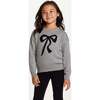 Kids Sweater & Legging Set, Grey Bow - Mixed Apparel Set - 6