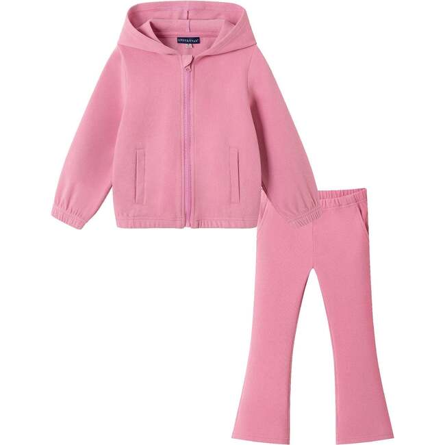 Kids Comfy Hoodie Set, Pink