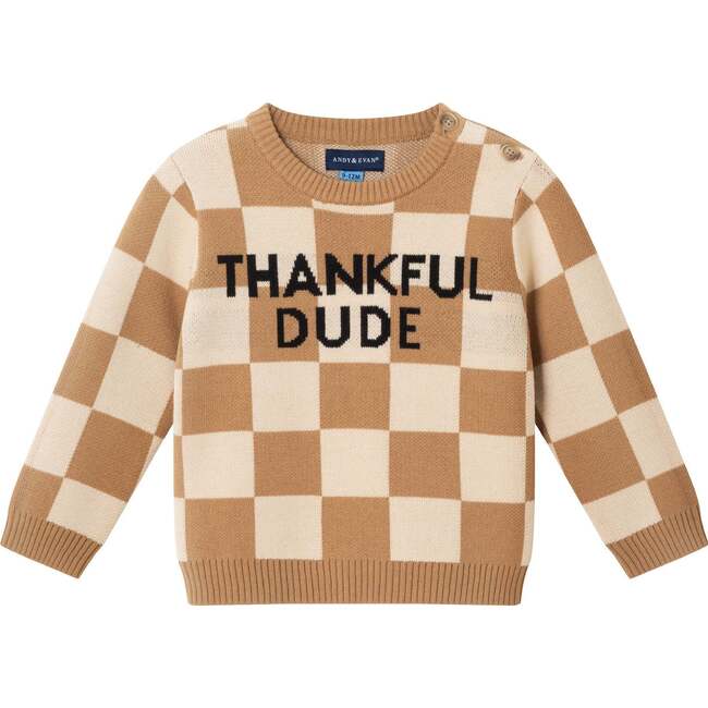 Infant Sweater Set, "Thankful Dude" - Mixed Apparel Set - 2
