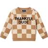 Infant Sweater Set, "Thankful Dude" - Mixed Apparel Set - 2