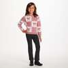 Kids Chenille Sweater & Jegging Set, Pink Bows - Mixed Apparel Set - 4