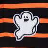 Kids Halloween Rugby Polo, Ghost Patch (Black/Orange) - Polo Shirts - 4