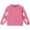 Infant Sweater & Headband Set, Pink Stars - Mixed Apparel Set - 2