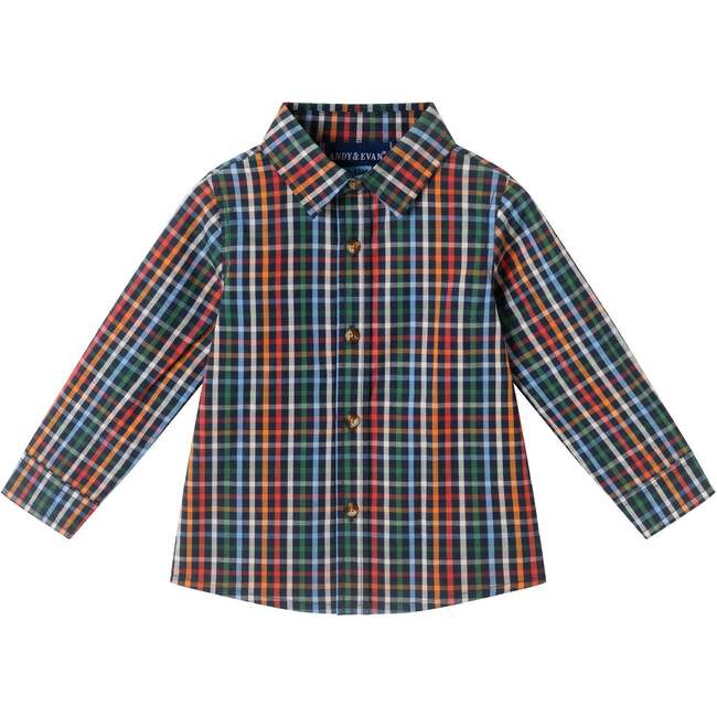 Infant Buttondown & Twill Pant Set, Grey Cardigan - Mixed Apparel Set - 5