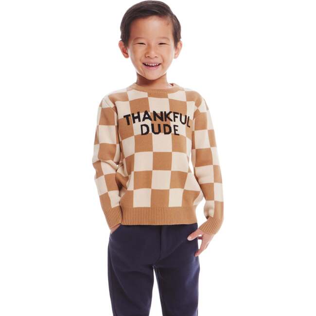 Graphic Sweater, "Thankful Dude" - Sweaters - 6