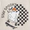 Black Hooded Tee, "Stay Spooky" - T-Shirts - 6
