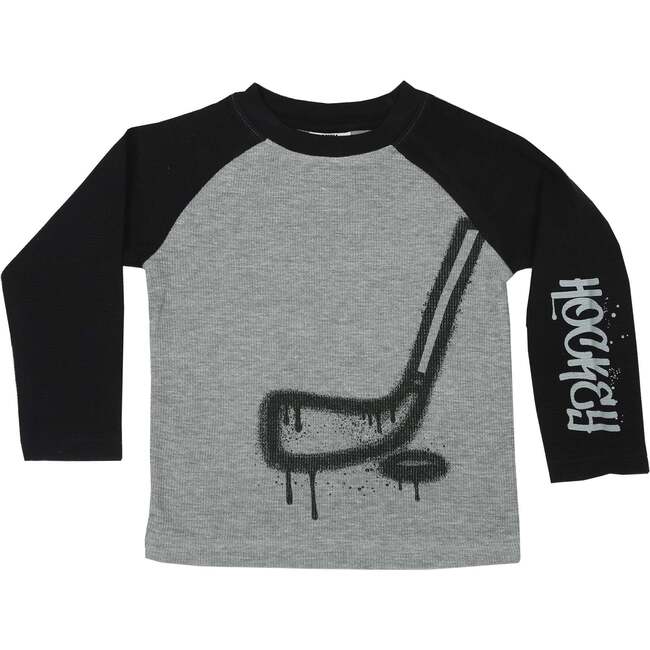 Kids Long Sleeve Thermal Shirt, Hockey