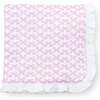 Ruffled Girls' Blanket, Pretty Pink Bows - Blankets - 1 - thumbnail