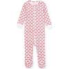 Parker Boys' Pima Cotton Zipper Pajama, Fire Truck Red - Footie Pajamas - 1 - thumbnail