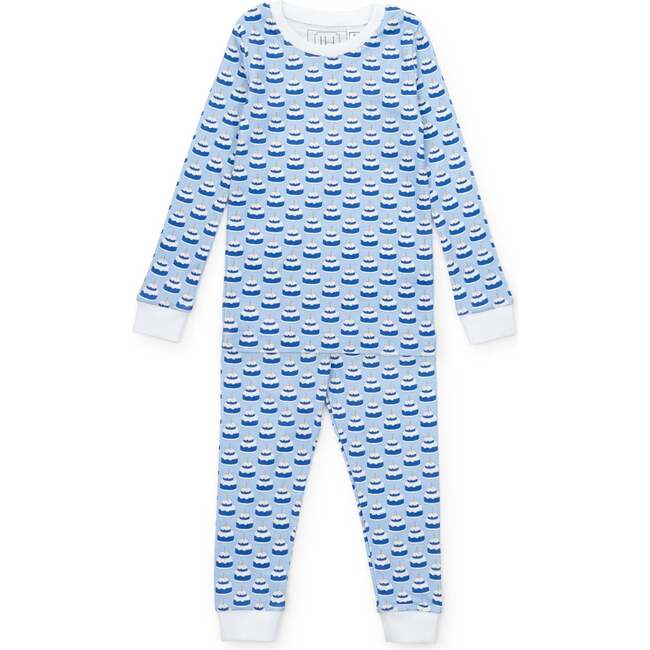 Grayson Boys' Pajama Pant Set, Birthday Cake Blue