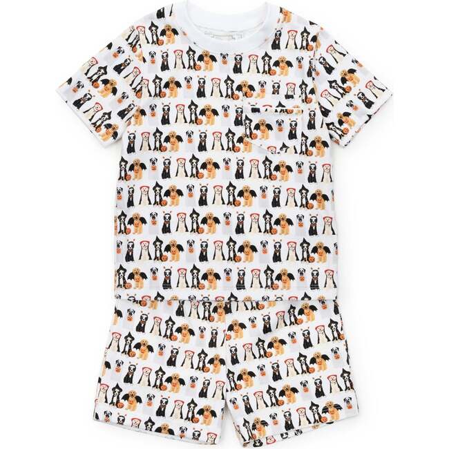 Charles Boys' Short Set, Halloween Pups