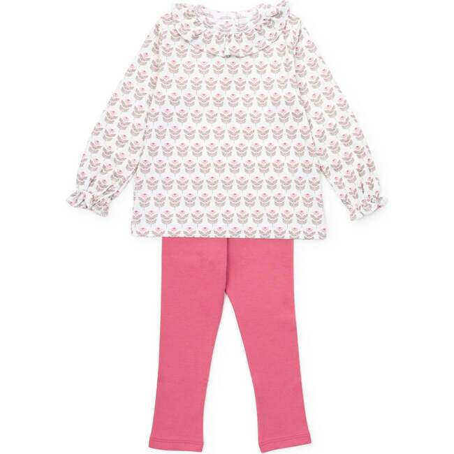 Lulu Girls' Legging Set, Berkshire Batik Floral