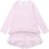 Rorie Girls' Short Set, Pretty Pink Bows - Mixed Apparel Set - 1 - thumbnail