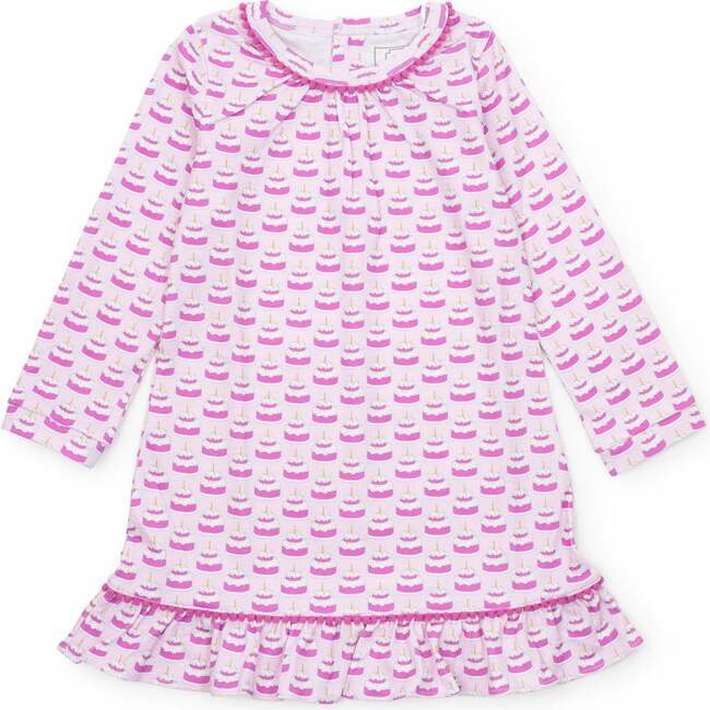 Carlin Girls' Dress, Birthday Cake Pink