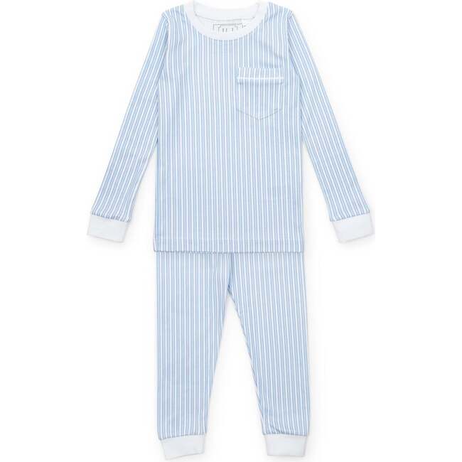 Bradford Boys' Pima Cotton Pajama Pant Set, Classic Stripe