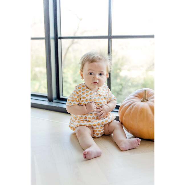 Palmer Boys' Bubble, Harvest Pumpkin - Rompers - 2