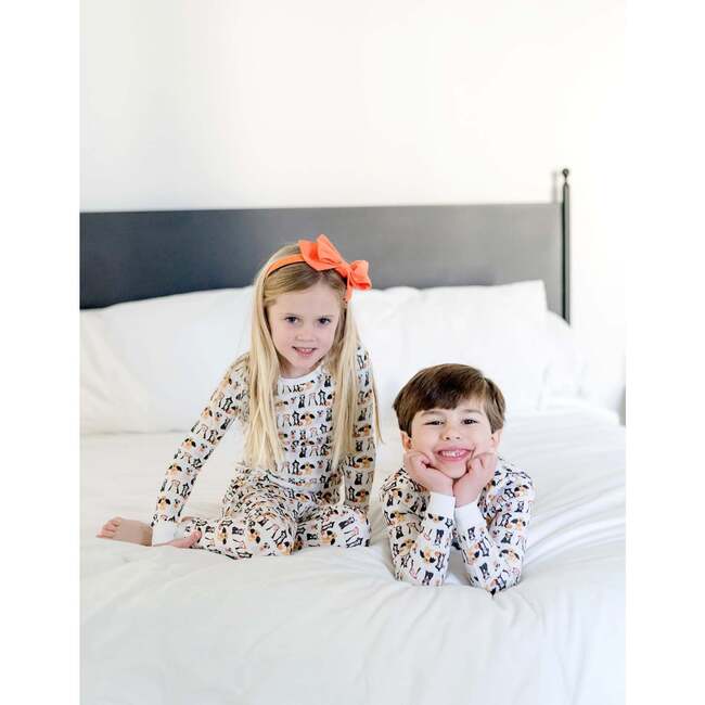 Grayson Pajama Pant Set, Halloween Pups - Pajamas - 2