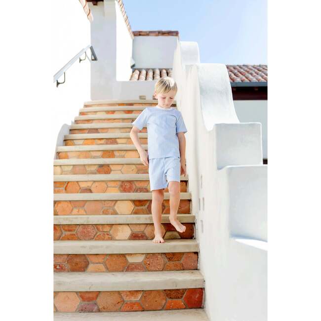 Charles Boys' Short Set, Classic Stripe - Mixed Apparel Set - 2