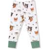 Long Sleeve Loungewear Set Woodland Animal Faces - Mixed Apparel Set - 3