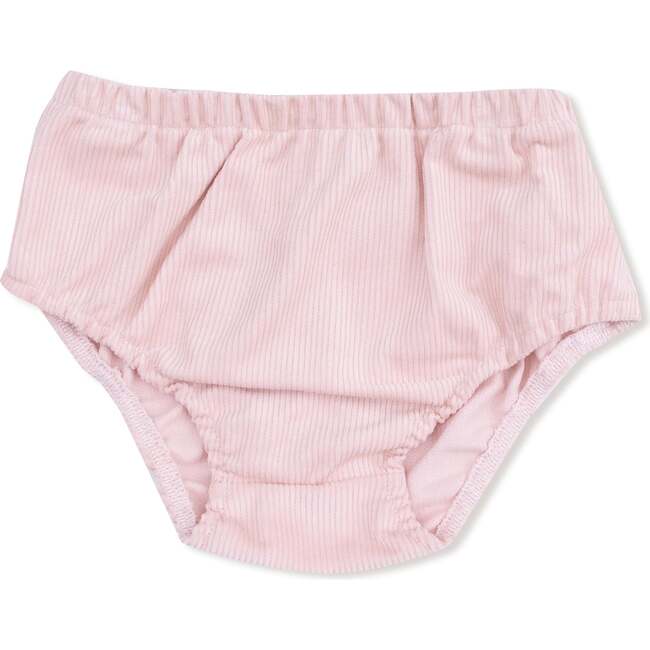 Ruffle Jumper with Diaper Cover Corduroy, Veiled Pink - Rompers - 5