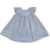 Scoop Yoke with Ruffle Dress + Bloomer Corduroy, Quarry - Dresses - 2