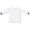 Long Sleeve Loungewear Set Neutral Pups - Mixed Apparel Set - 2