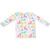 Long Sleeve Loungewear Set Balloon Animals Blue - Mixed Apparel Set - 2