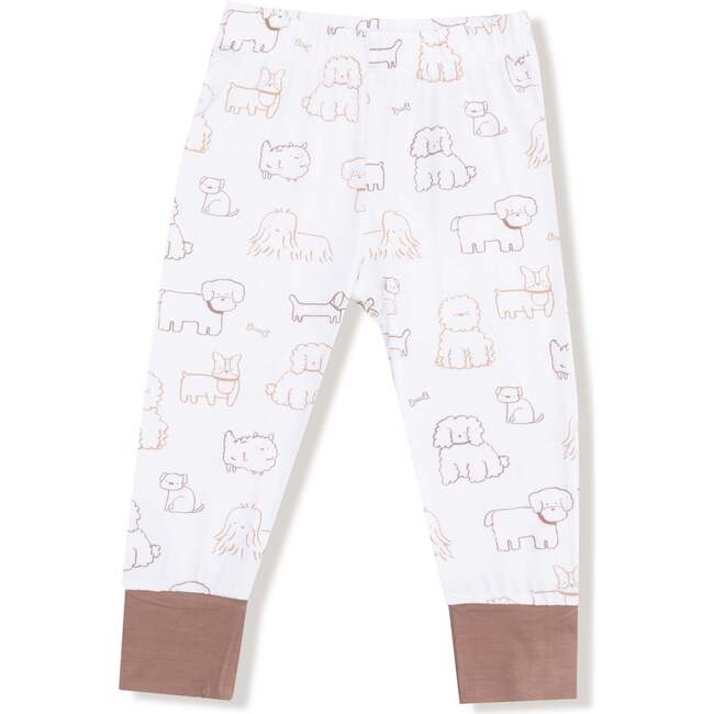Long Sleeve Loungewear Set Neutral Pups - Mixed Apparel Set - 3