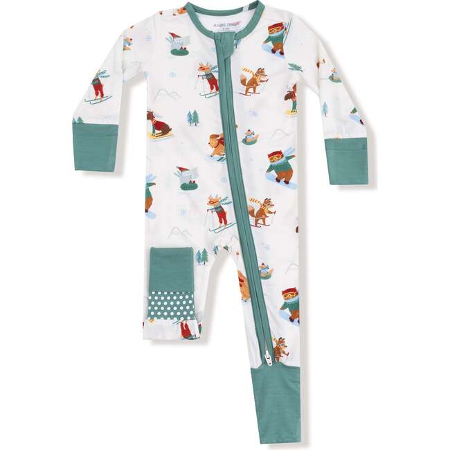 Convertible Romper Winter Animal Sports