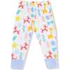 Long Sleeve Loungewear Set Balloon Animals Blue - Mixed Apparel Set - 3