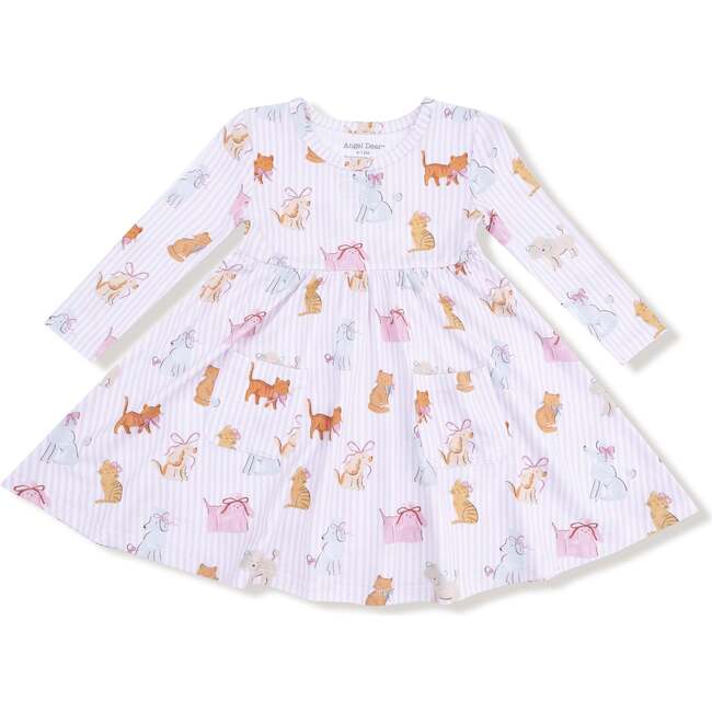 Twirly Long Sleeve Dress Fancy Pets