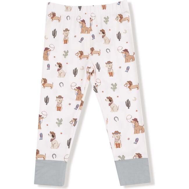 Long Sleeve Loungewear Set Cowboy Dogs - Mixed Apparel Set - 3
