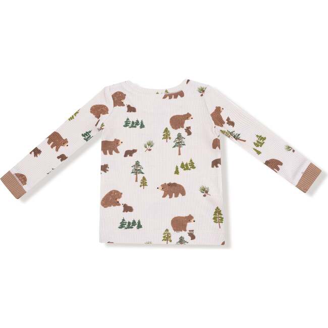 Long Sleeve Loungewear Set Sweet Brown Bears - Mixed Apparel Set - 2