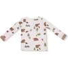 Long Sleeve Loungewear Set Sweet Brown Bears - Mixed Apparel Set - 2