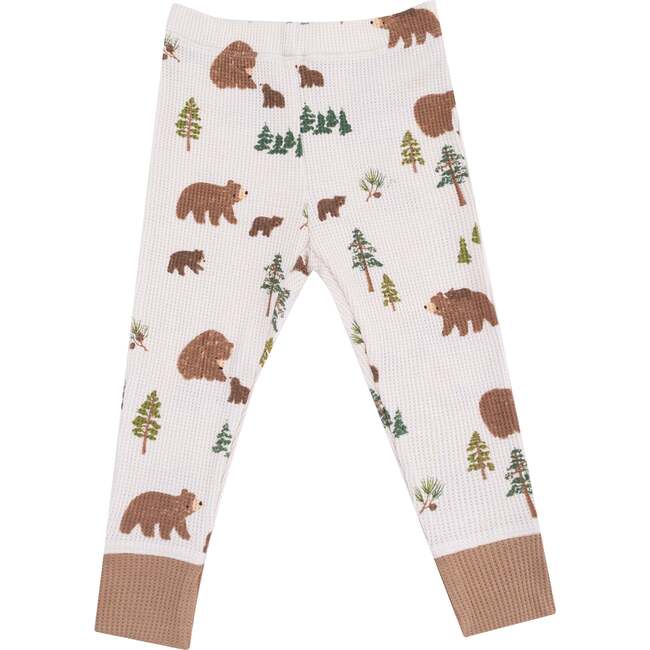 Long Sleeve Loungewear Set Sweet Brown Bears - Mixed Apparel Set - 3